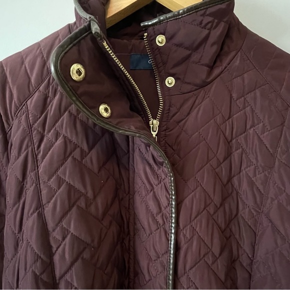 COLE Haan Quilted Long Coat - Picture 5 of 16